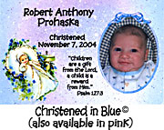 Christening in Blue