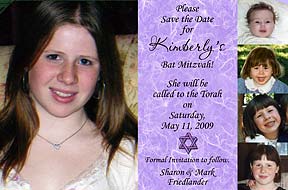  Bar Mitzvah 5-Photos Save the Date