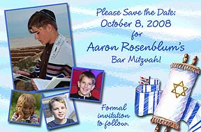 Torah Save the Date Cards