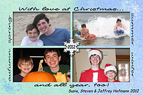 Peace Christmas Photo Card