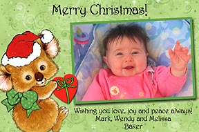 Koala Photo Christmas Cards