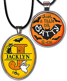 Fun, original Halloween jewelry: necklaces, pendants & keychains!
