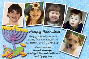 A Very Happy Hanukkah Photo Card