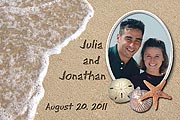 Beach Photo Magnet