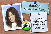 Bulletin Board Photo Graduation Magnets