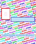 Celebration Chocolate Bar Wrapper