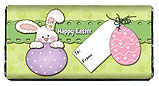 Easter Bunny Gift Tag Candy Bar Wrappers