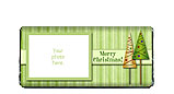 Christmas Trees Candy Bar Wrappers