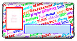 Celebration Chocolate Bar Wrapper