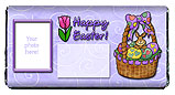 Easter Basket Candy Bar Wrapper