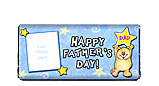 Teddy Bear Father's Day Candy Bar Wrapper