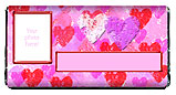 Valentine Hearts Candy Bar Wrapper