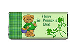 St. Patrick's Day Teddy Bear Candy Bar Wrapper