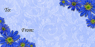 Santa Christmas Gift Tag