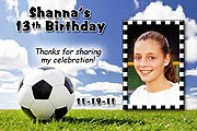 Soccer Photo Magnet