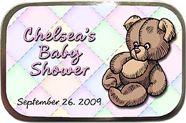 Teddy Unfilled Favor Tins