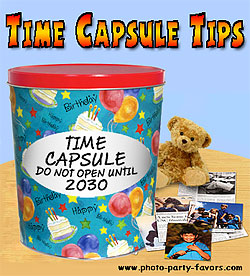 time capsule tips