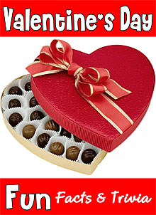 All kinds of fun facts and trivia about Valentine's Day from chocolates to cards to flowers