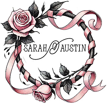 Clipart custom designed for a couple's wedding.